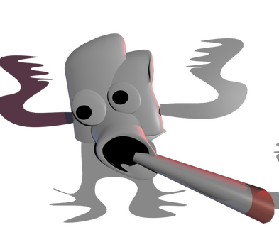 smoking copter